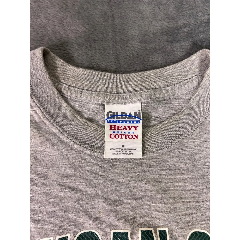 Y2K Michigan State Spartans Heavyweight Cotton T Shirt Men's‎ Medium